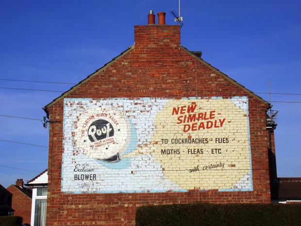 Pouf Ghost Sign North Ormesby
