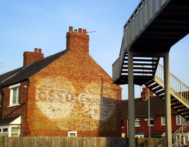 Esso Ghost Sign Middlesbrough