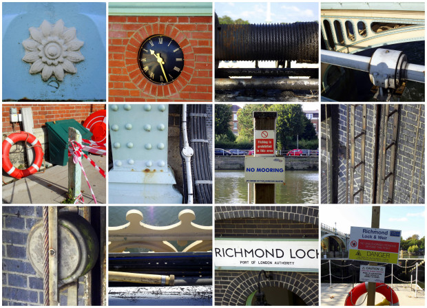 Richmond Lock collage