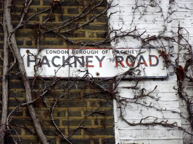 Hackney Road Sign