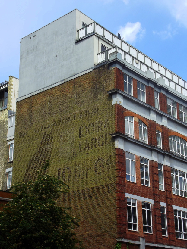 Black Cat Cigarettes Ghost Sign